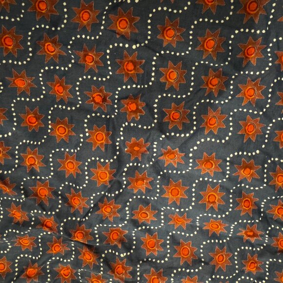 Blockshop Textiles Blue Square bandana - Picture 3 of 4